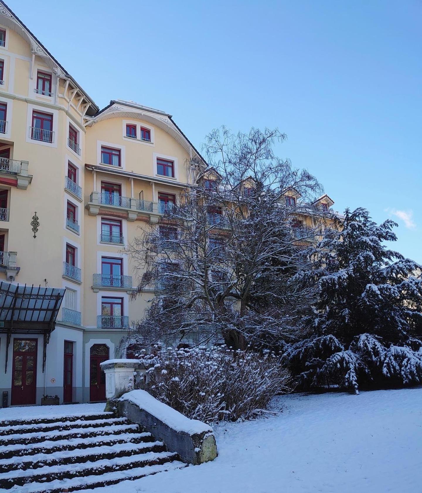 Terres De France - Appart'Hotel Le Splendid Allevard Eksteriør bilde